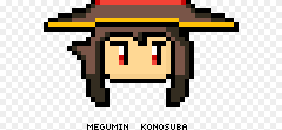 Megumin Chibi Pixel Art, People, Person Free Png