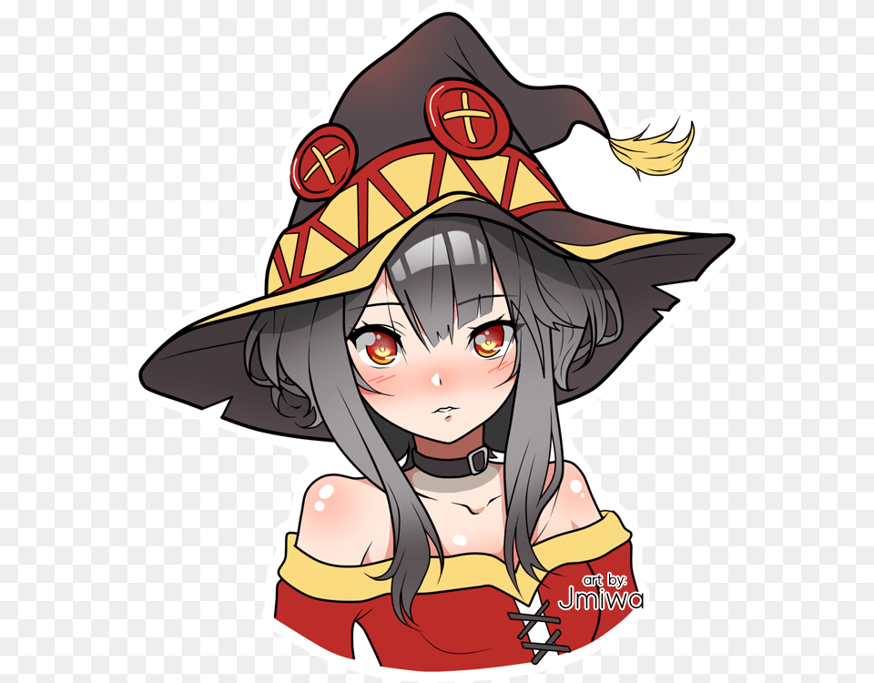 Megumin Fan Art By Jmiwa Fan Art, Book, Comics, Publication, Baby Free Transparent Png