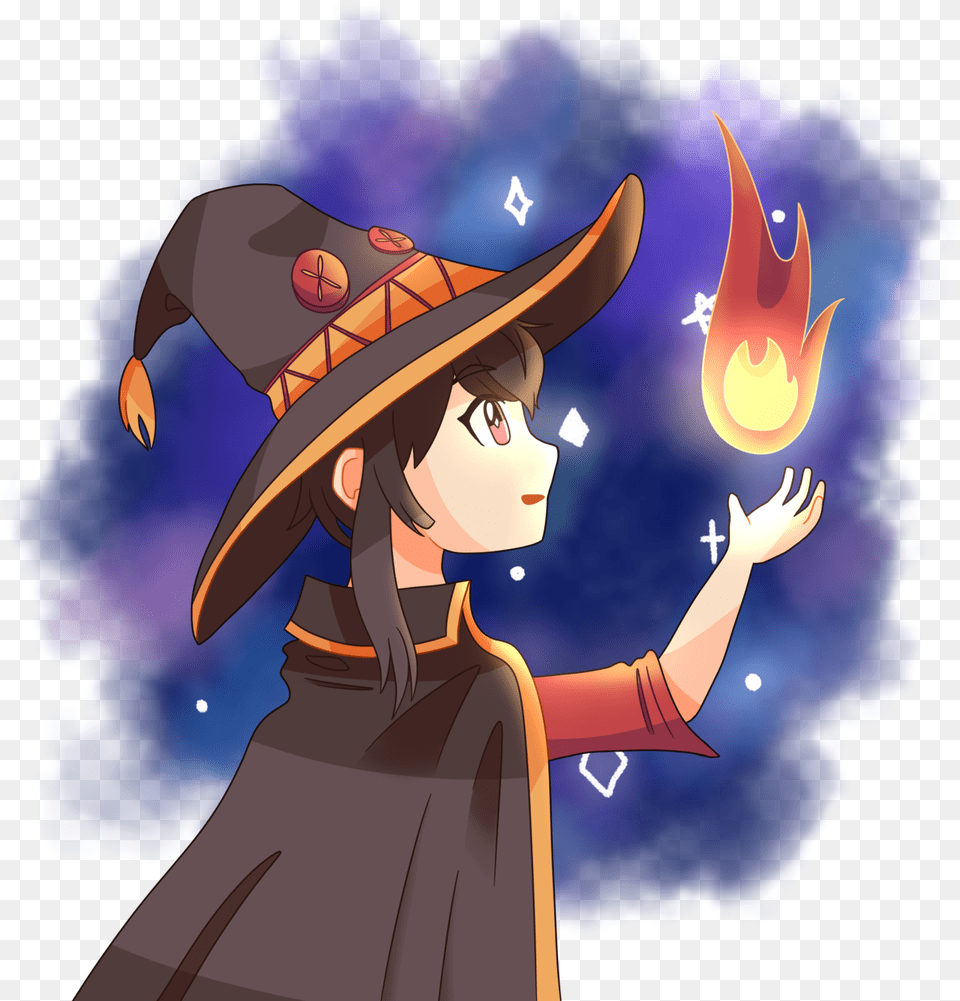 Megumin Is Best Girl Change My Mind Cartoon, Clothing, Hat, Baby, Person Png Image