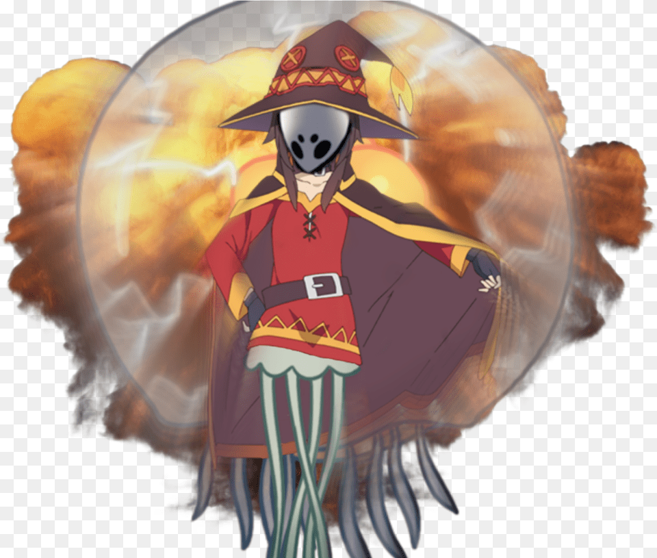 Megumin Konosuba, Person, Scarecrow Free Png Download