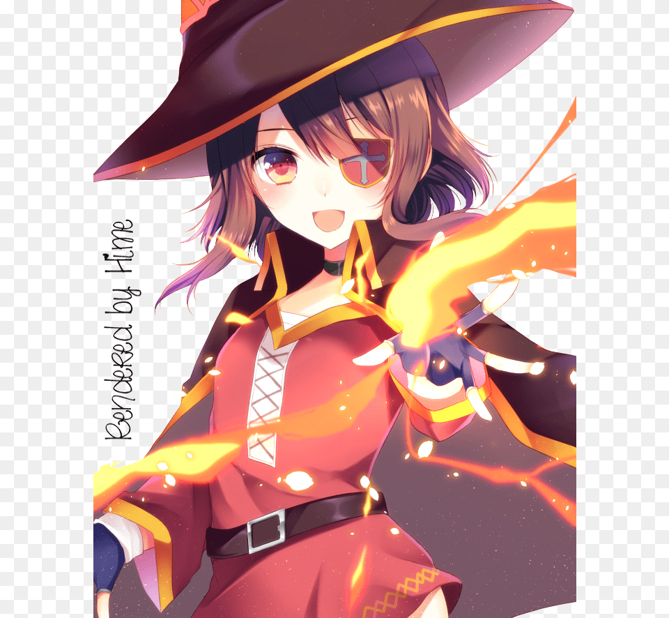 Megumin Megumin Art, Book, Publication, Comics, Adult Free Png