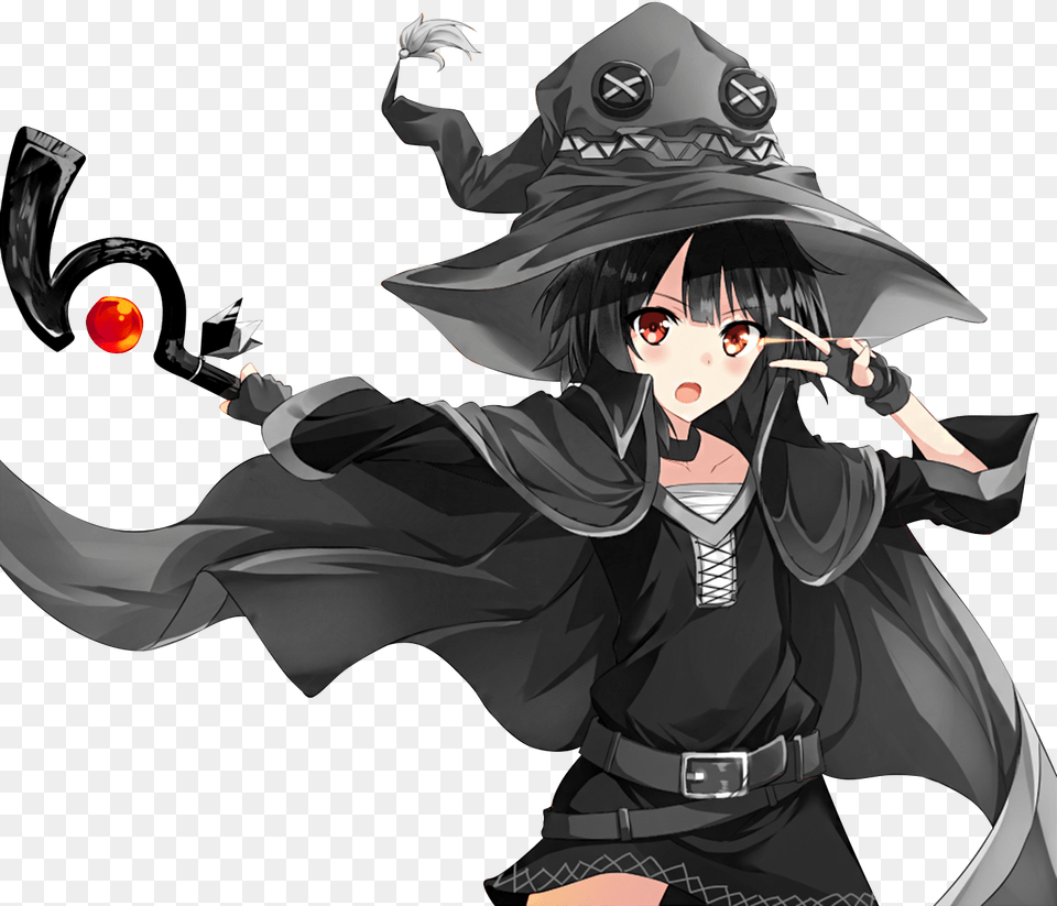 Megumin Megumin Konosuba Render, Book, Comics, Publication, Adult Png