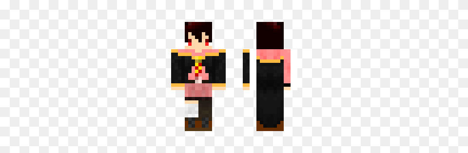 Megumin Minecraft Skins For, Person Free Png Download