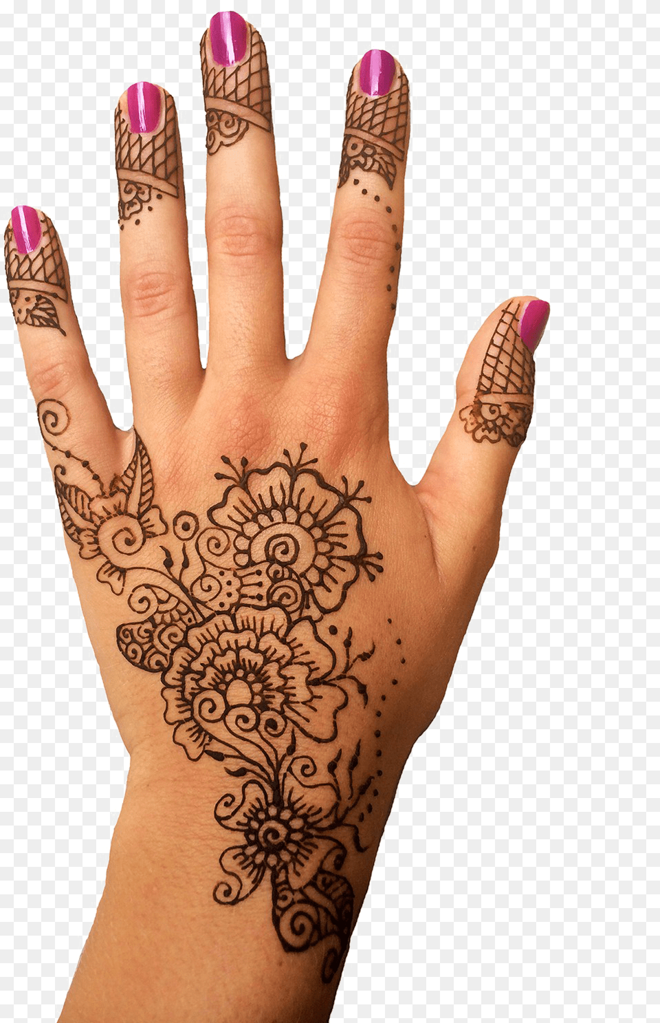 Mehendi Hand Designs Transparent Henna On Hand, Body Part, Finger, Person, Skin Free Png Download