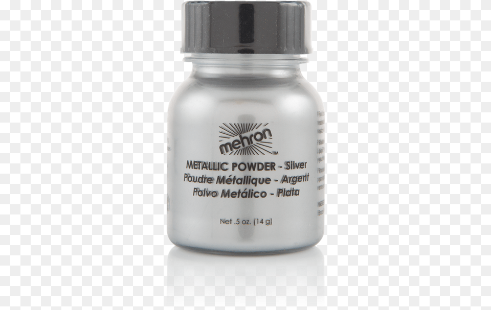 Mehron Metallic Powder Mehron Metallic Loose Powder For Face Body Rose Shimmer, Bottle, Shaker, Jar, Ink Bottle Free Png Download