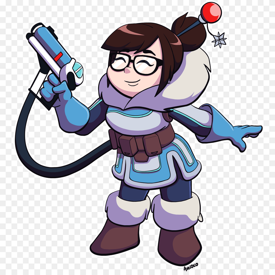 Mei, Book, Cleaning, Comics, Person Png