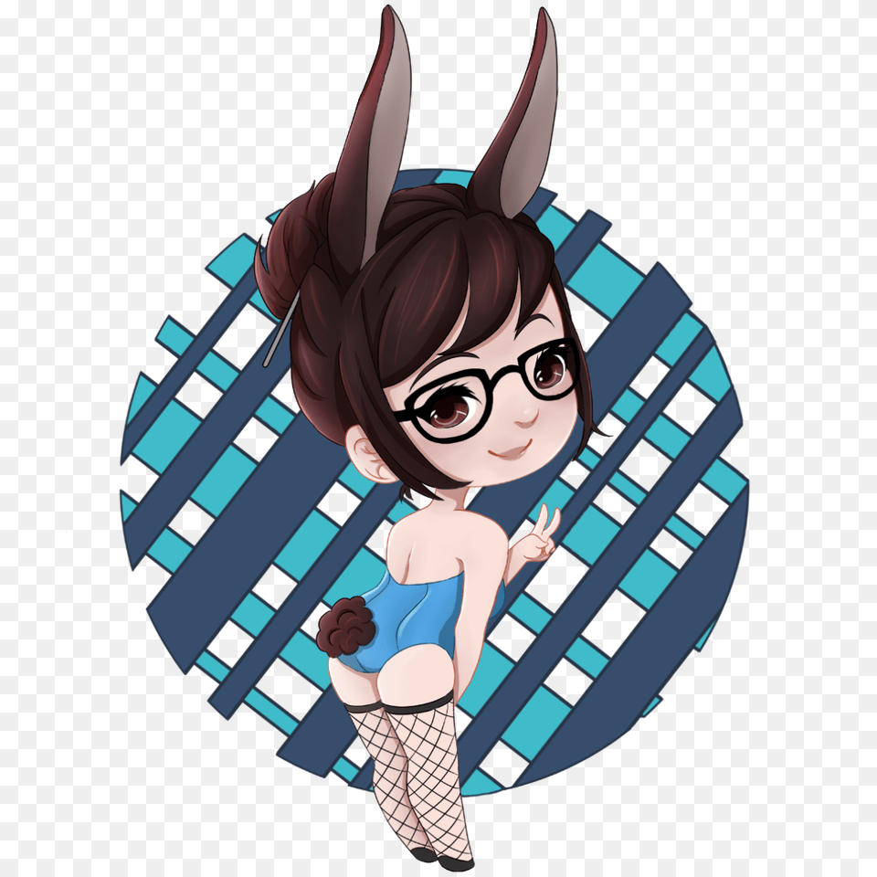 Mei Bunny Charm On Storenvy, Food, Cream, Dessert, Ice Cream Free Png