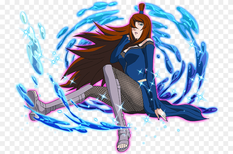 Mei Terumi Naruto Blazing, Book, Comics, Publication, Person Free Transparent Png