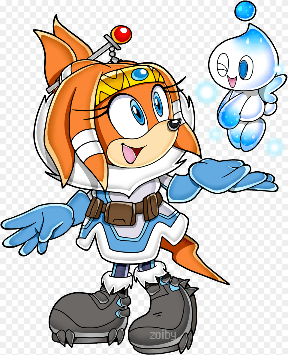 Mei Tikal More Sonicoverwatch Here Tikal The Echidna, Book, Comics, Publication, Baby Png Image