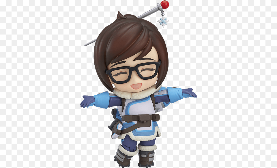 Mei Transparent Overwatch Emotes Overwatch Mei Nendoroid, Book, Comics, Publication, Baby Free Png Download