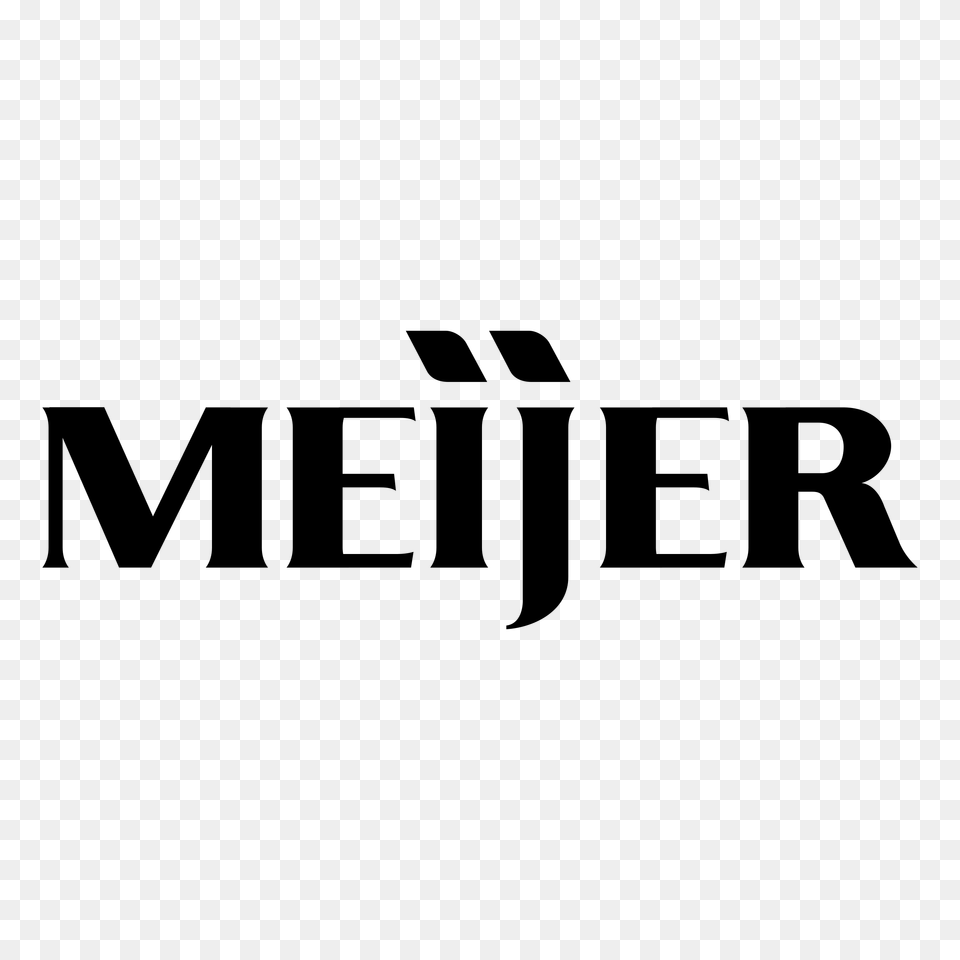 Meijer Logo Transparent Vector, Gray Png