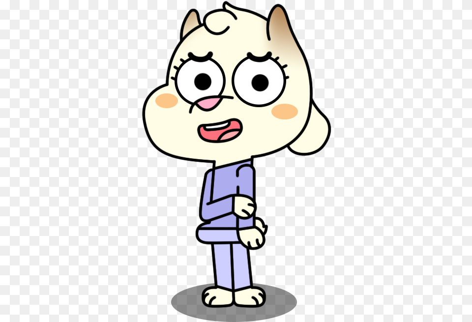 Meili The Sheep Amazing World Of Gumball Oc, Baby, Person, Cartoon Png