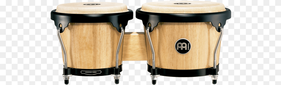 Meinl Hb100nt Bongos Natural Meinl Headliner Bongos, Drum, Musical Instrument, Percussion, Conga Free Png