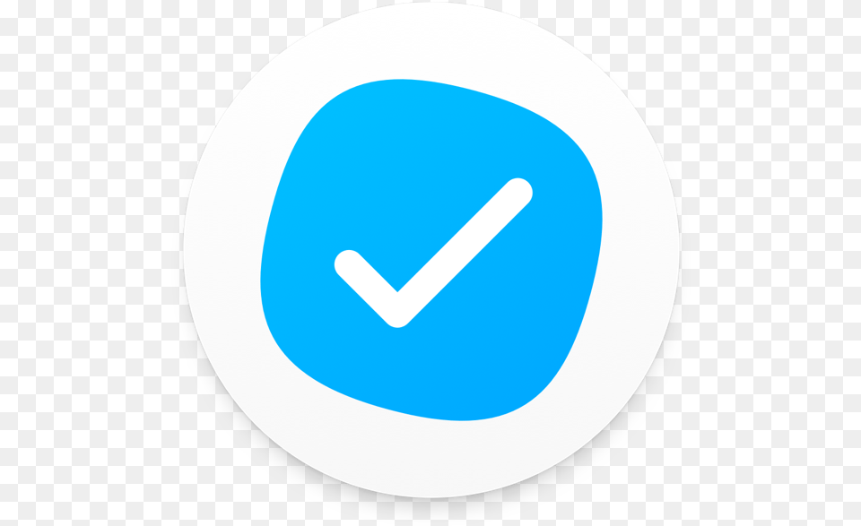 Meistertask Blue Right Mark, Disk Free Transparent Png