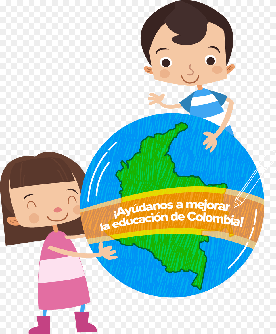 Mejorar La Educacion En Colombia, Person, Astronomy, Baby, Outer Space Png Image