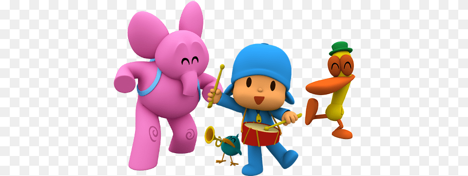 Mejorar Las Capacidades De Los Con Apps Pocoyo Cartoon, Baby, Person, Toy Free Png