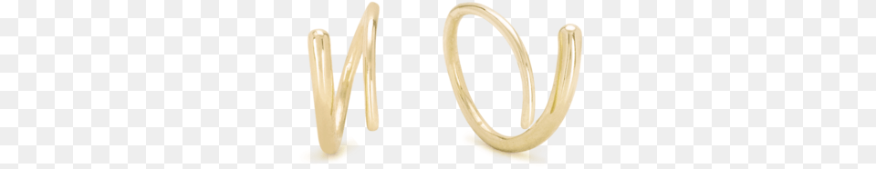 Mejuri Spiral Earrings Gold, Accessories, Earring, Jewelry, Smoke Pipe Free Transparent Png