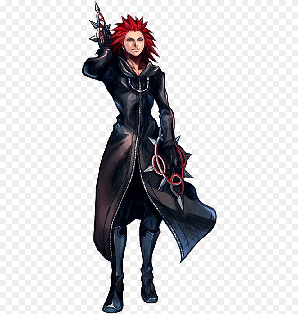 Mel Kingdom Hearts Axel, Clothing, Coat, Adult, Person Png