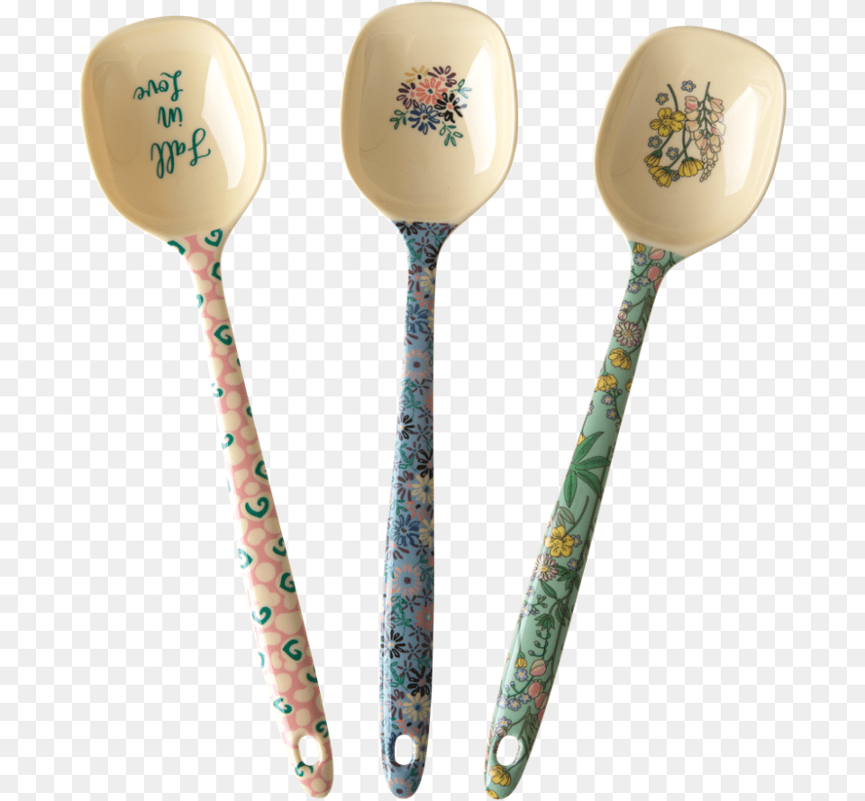 Melamine Cooking Spoons In Assorted Boogie Prints Rice Spoon, Cutlery Png