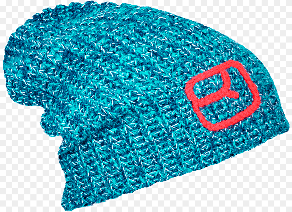 Melange Beanie Aqua Ortovox Melange Beanie Aqua, Cap, Clothing, Hat, Scarf Free Transparent Png