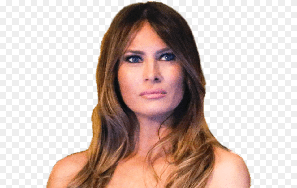 Melania Trump Looking Up White House Easter Egg Roll Melania, Adult, Face, Female, Head Free Png