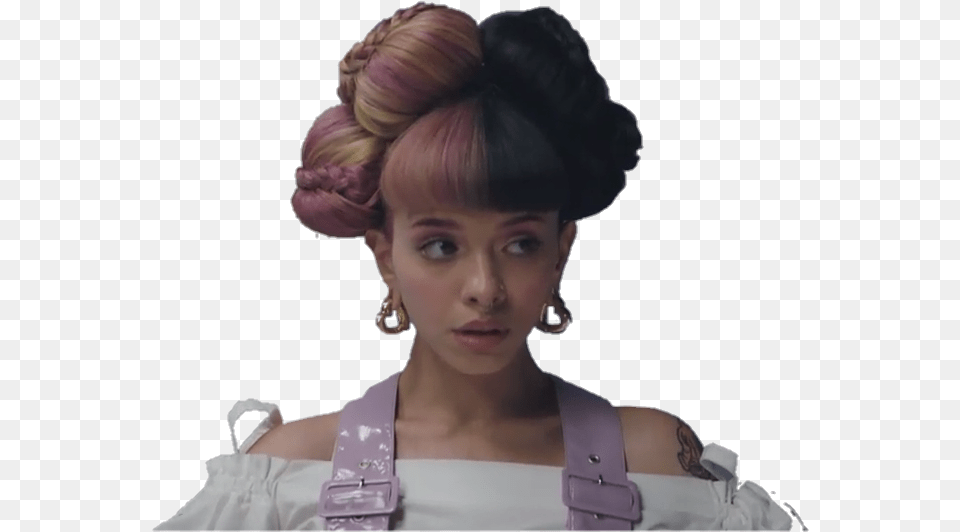 Melanie Martinez And Mad Hatter Image Melanie Martinez Mad Hetter, Lady, Person, Adult, Face Png