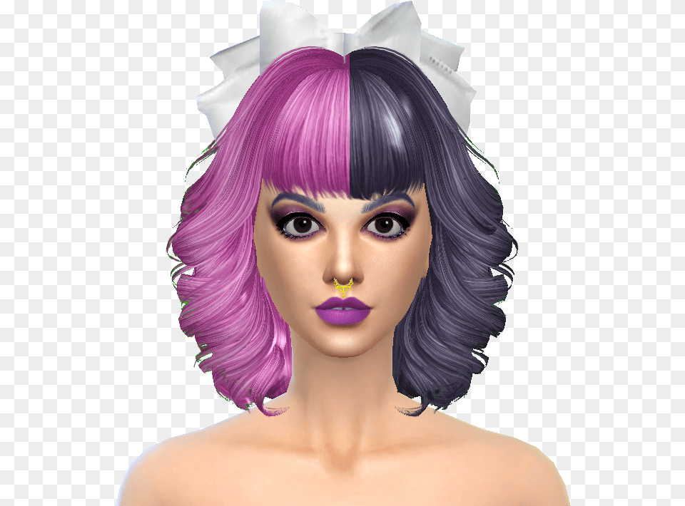 Melanie Martinez Hair Svg Melanie Martinez All Hair Colors, Doll, Toy, Face, Head Png Image