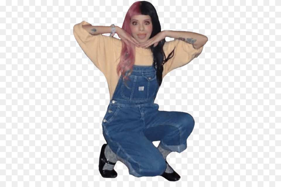 Melanie Martinez In Jeans, Clothing, Pants, Person, Teen Png Image