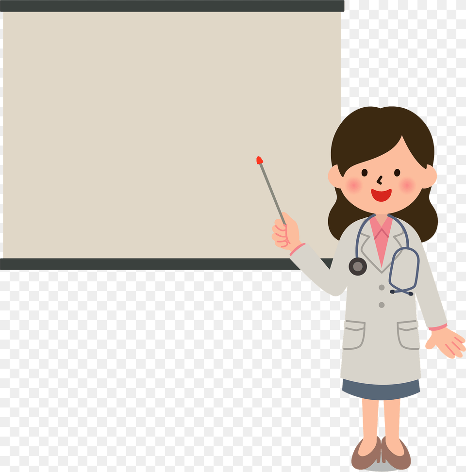 Melanie Medical Doctor Woman Clipart, Clothing, Coat, Baby, Person Png Image