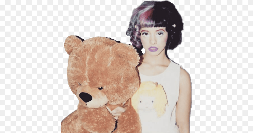 Melanie Melaniemartinez Crybaby Teddybear Plush Melanie Martinez Teddy Bear, Adult, Wedding, Toy, Teddy Bear Free Transparent Png