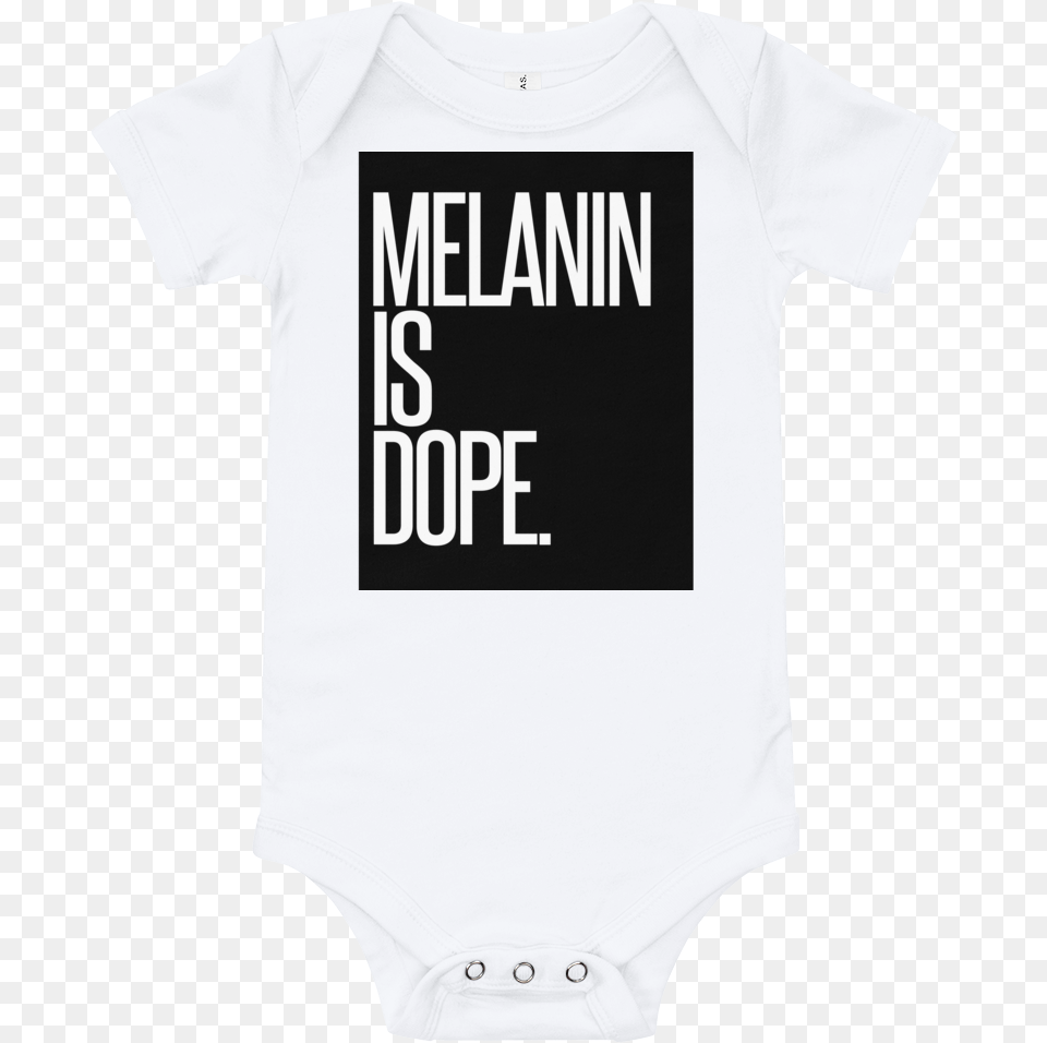 Melanin Is Dope Baby Onesie Infant Bed, Clothing, T-shirt, Shirt Free Png
