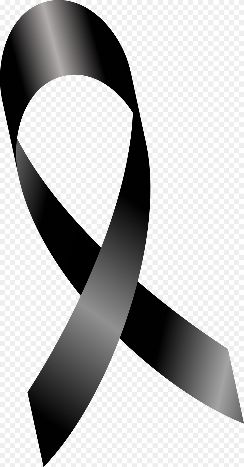 Melanoma Cancer Ribbon Mourning Ribbon Luto Cancer Ribbon Black Free Png