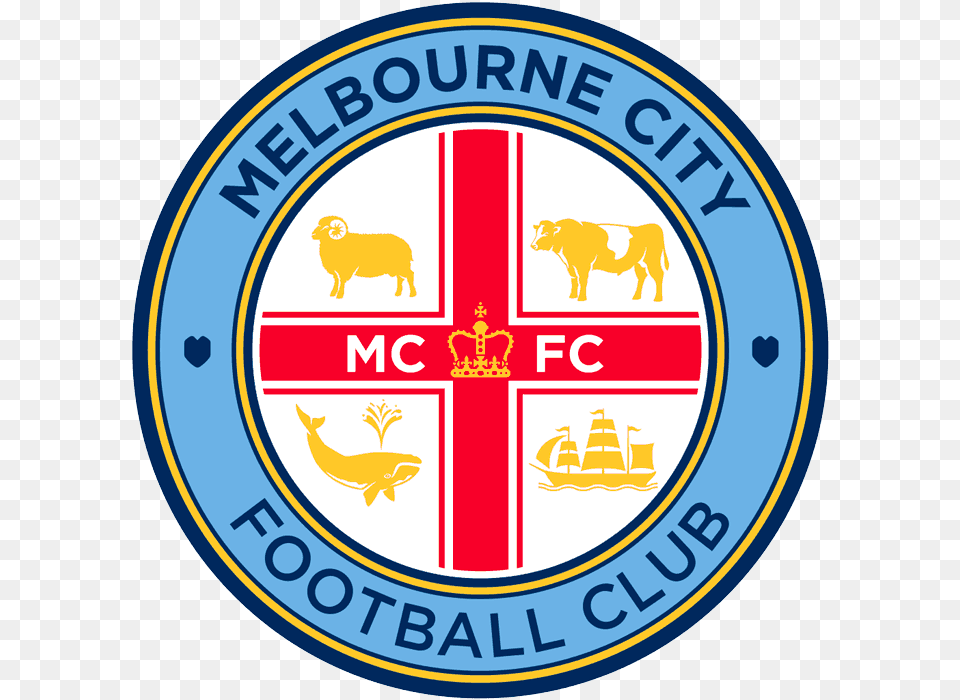 Melbourne Fc Club Discount Offer League Melbourne City, Logo, Symbol, Badge, Emblem Free Png