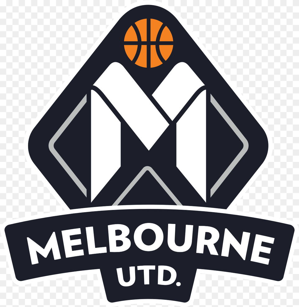 Melbourne United Basketball Club Logo Melbourne United Basketball, Badge, Symbol, Emblem Png Image