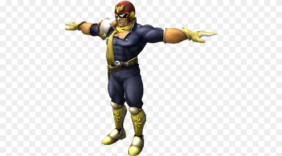 Melee Captain Falcon, Person, Face, Head Free Transparent Png
