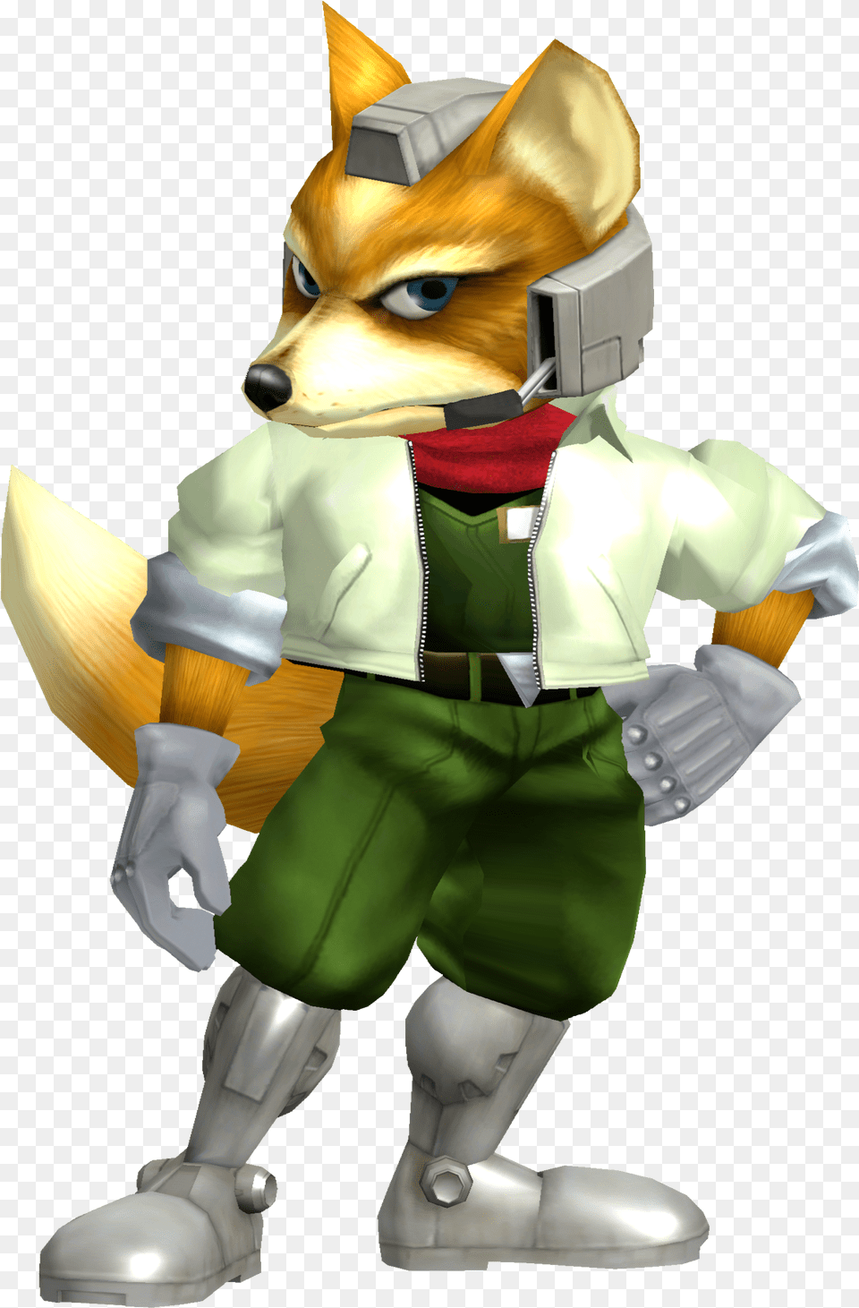 Melee Fox Transparent, Baby, Person, Figurine, Clothing Free Png Download