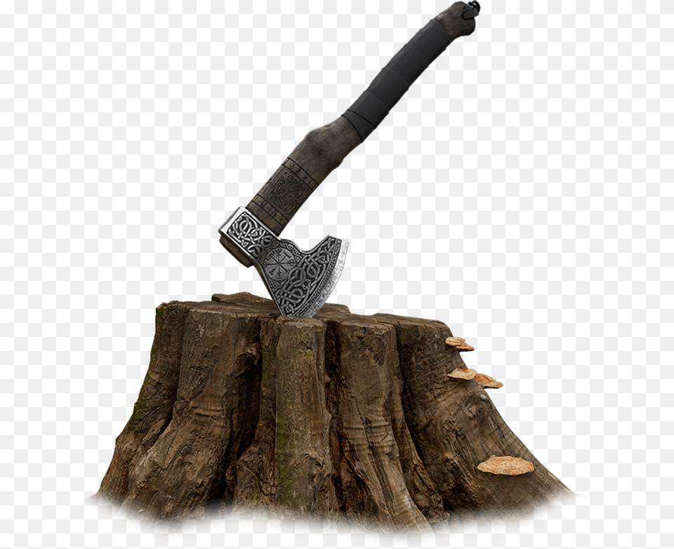 Melee Weapon, Plant, Tree, Axe, Device Png Image