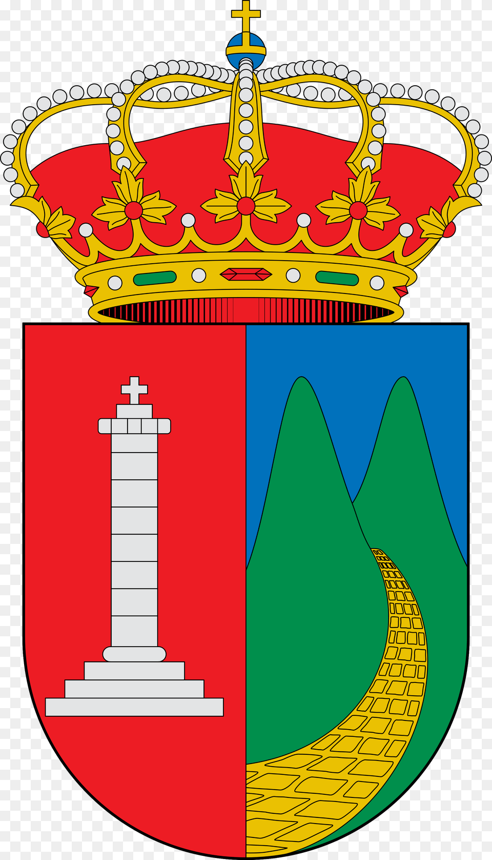 Melgar Coat Of Arms, Accessories, Jewelry, Crown, Cross Png
