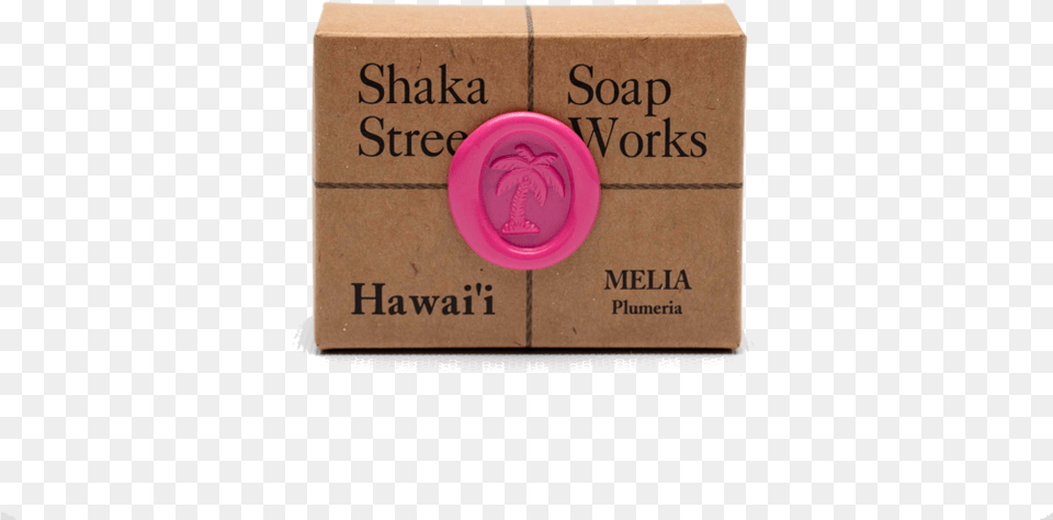 Melia Luxury Soap Shaka Plumeria Flower, Box, Cardboard, Carton, Wax Seal Free Png