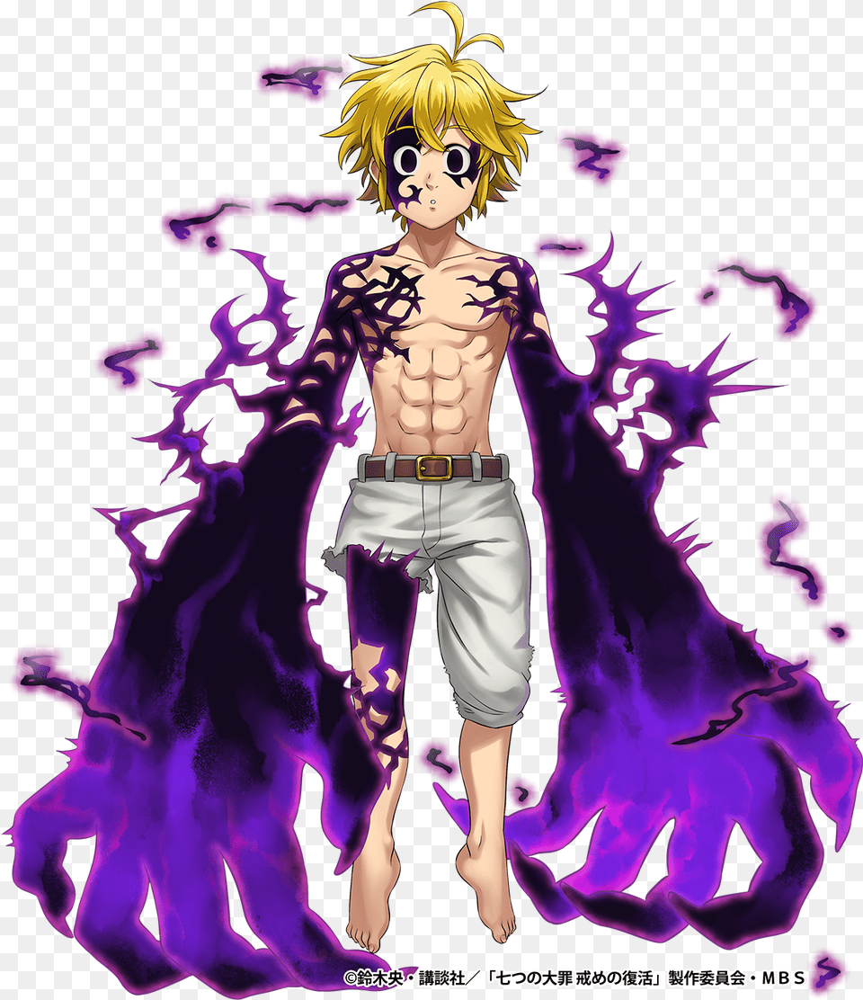 Meliodas Meliodas Vs Goku, Book, Comics, Publication, Person Free Png