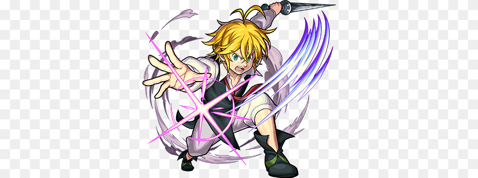 Meliodas Sin Of Wrath Meliodas Devil, Book, Comics, Publication, Manga Free Transparent Png