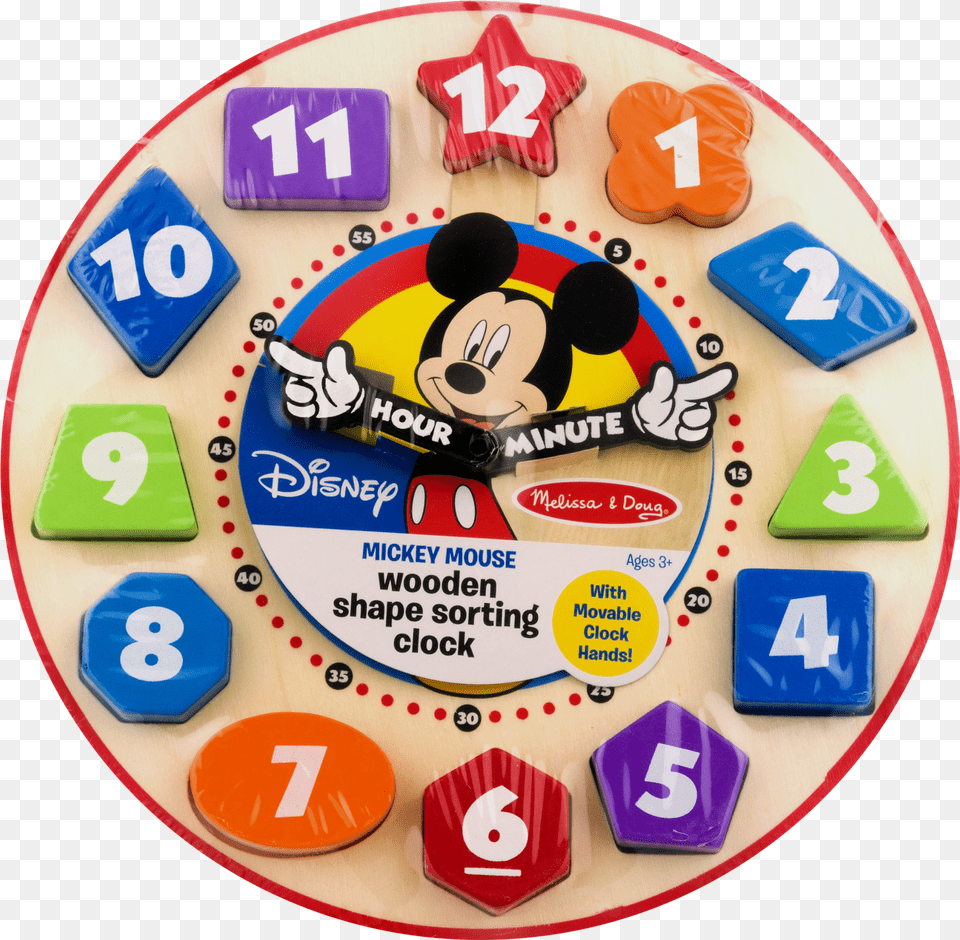 Melissa Amp Doug Disney Mickey Mouse Wooden Shape Sorting Melissa Amp Doug Disney Mickey Mouse Wooden Shape Free Png Download