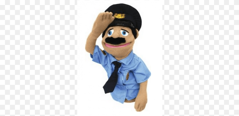 Melissa And Doug Cop Puppet, Baby, Person, Accessories, Formal Wear Png Image