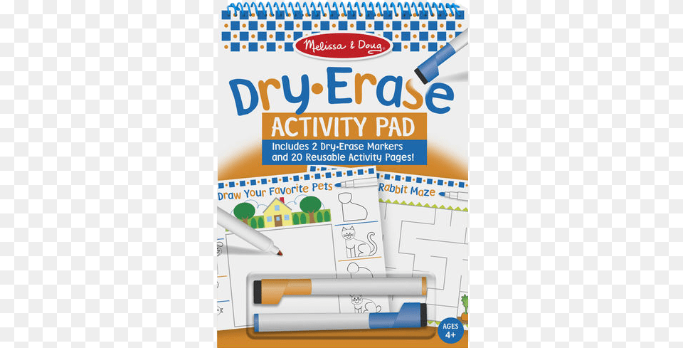 Melissa And Doug Dry Erase Pad, Advertisement, Poster, Text Free Transparent Png