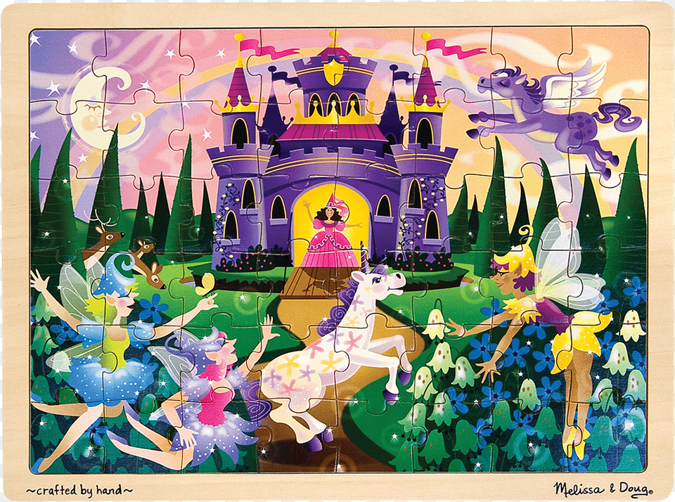 Melissa And Doug Fairy Puzzle, Person, People, Purple Free Png Download