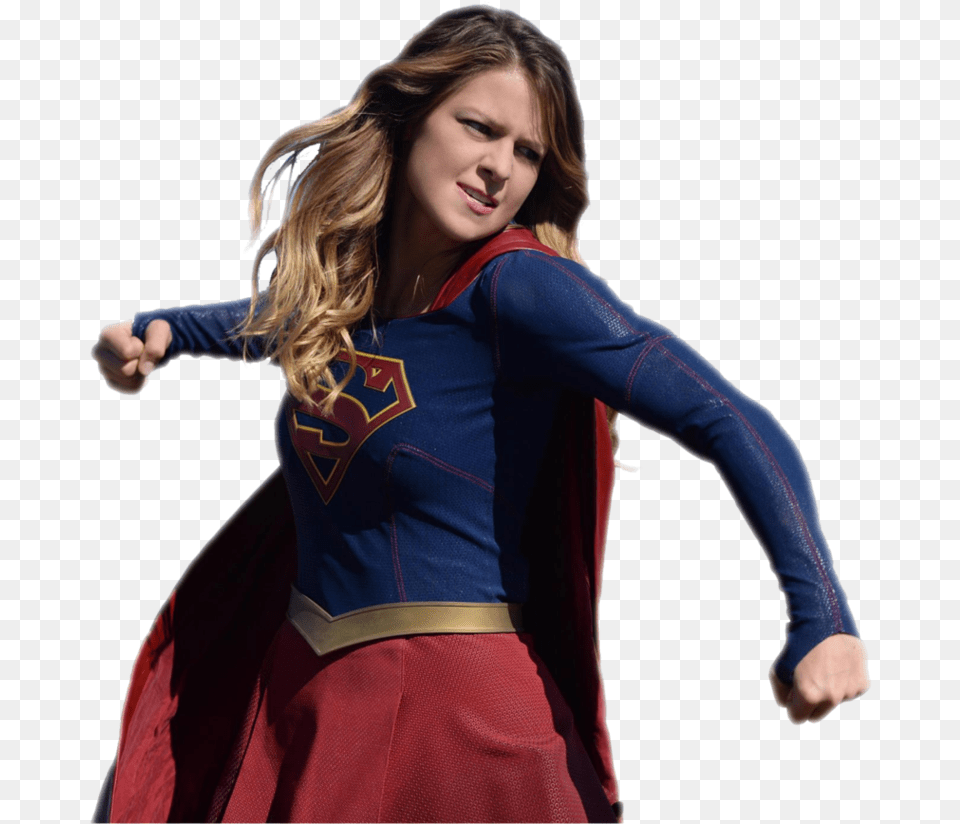 Melissa Benoist Supergirl, Long Sleeve, Clothing, Sleeve, Person Free Png