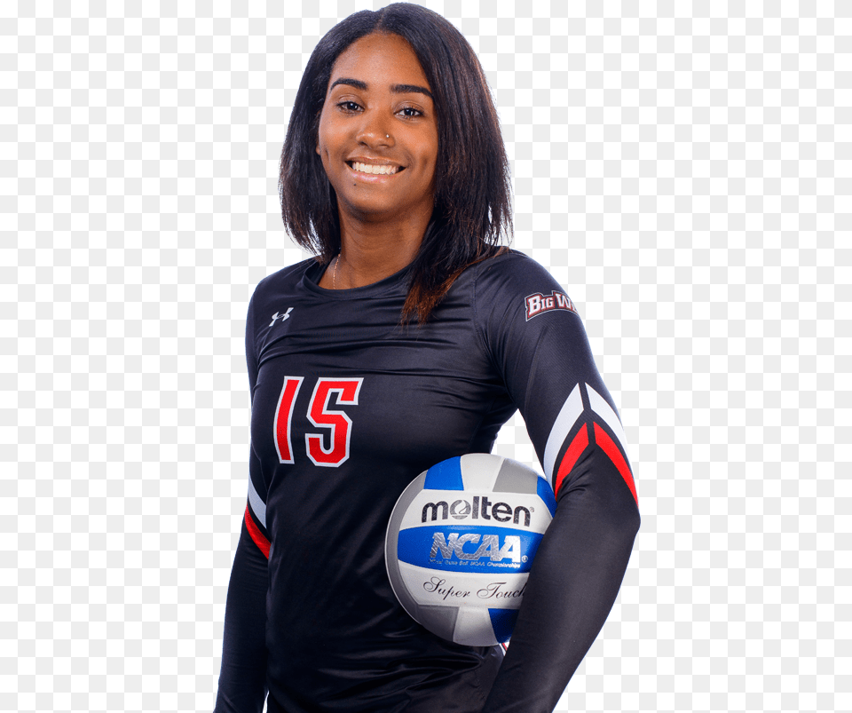 Melissa Eaglin Volleyball Link To Volleyball Player, Sleeve, Clothing, Shirt, Long Sleeve Free Png