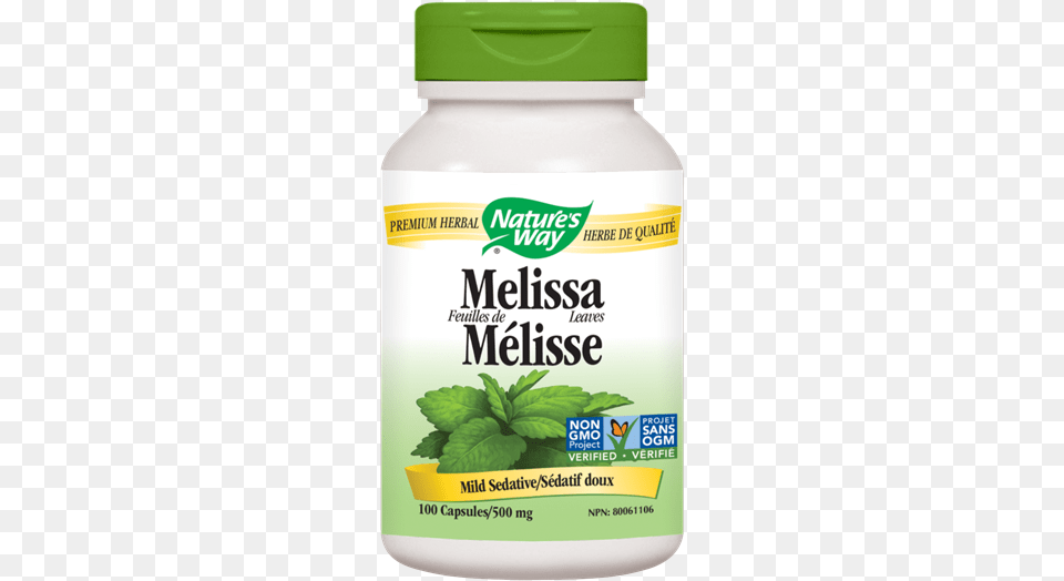 Melissa Leaves Nature39s Way Melissa Leaves 500 Mg 100 Capsules, Herbal, Herbs, Plant, Astragalus Free Transparent Png