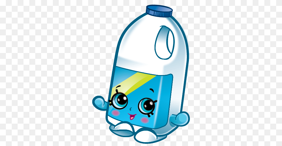 Melissa Milk Shopkins Shopkins Shopkins Food, Bottle, Water Bottle, Beverage, Mineral Water Png Image