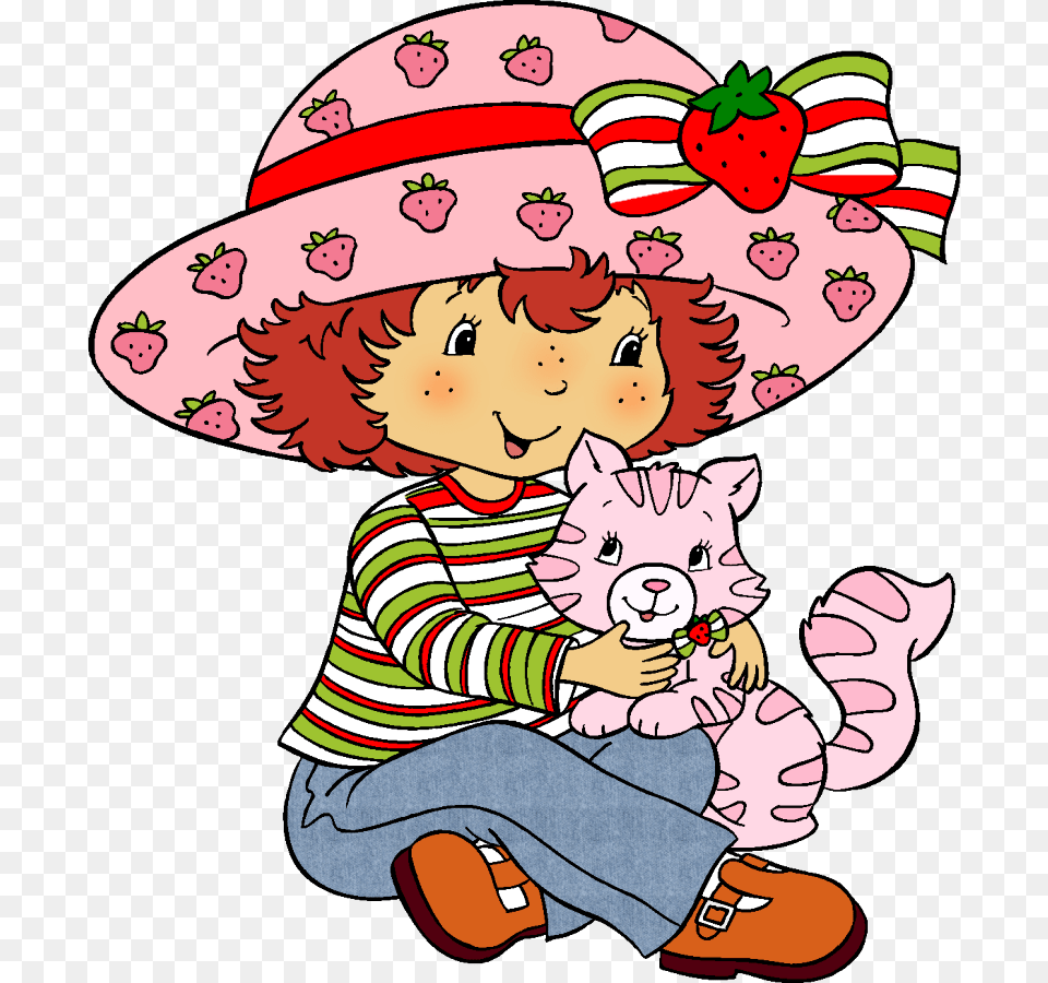 Melissa S Place Strawberry Shortcake 2003, Hat, Clothing, Person, Baby Free Transparent Png